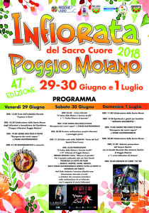 MANIFESTO INFIORATA 2018